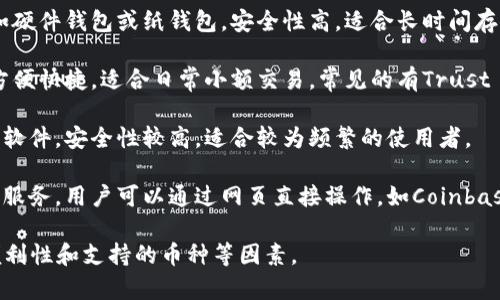 虚拟币（加密货币）的钱包是保存、管理和交易数字资产的工具。常见的虚拟币钱包有很多种，主要分为以下几类：

1. **热钱包**：这种钱包连接互联网，便于随时访问和交易。许多交易所提供热钱包，但由于联网，安全性相对较低。

2. **冷钱包**：这是离线钱包，比如硬件钱包或纸钱包，安全性高，适合长时间存储大额资产。

3. **移动钱包**：手机应用程序，方便快捷，适合日常小额交易。常见的有Trust Wallet、Coinomi等。

4. **桌面钱包**：安装在电脑上的软件，安全性较高，适合较为频繁的使用者。

5. **在线钱包**：由第三方提供的服务，用户可以通过网页直接操作，如Coinbase。

在选择钱包时，需要考虑安全性、便利性和支持的币种等因素。